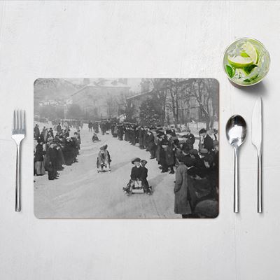 Winter Fun in the Peak District – Placemats (set of 4) 